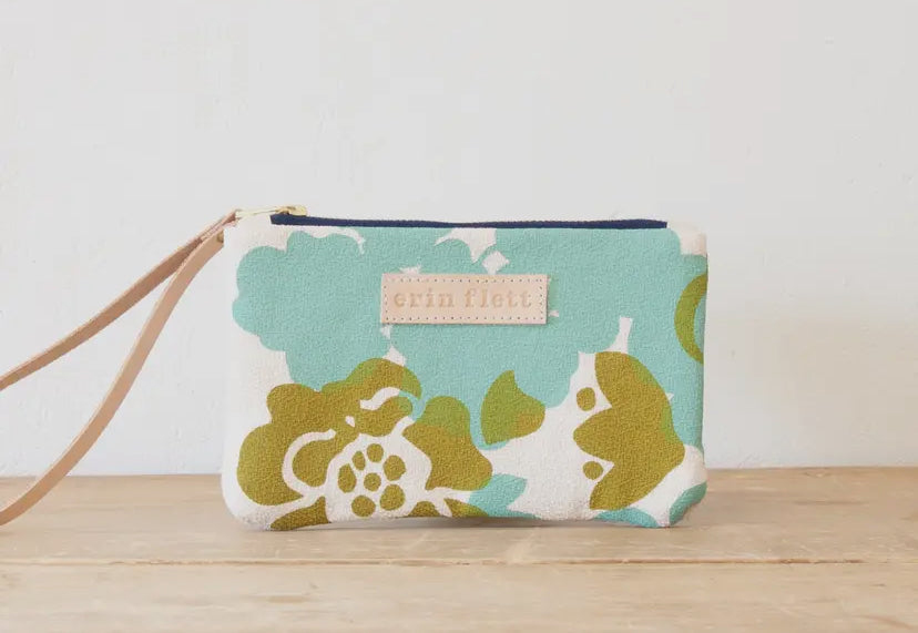 Seaweed Hazel Wristlet