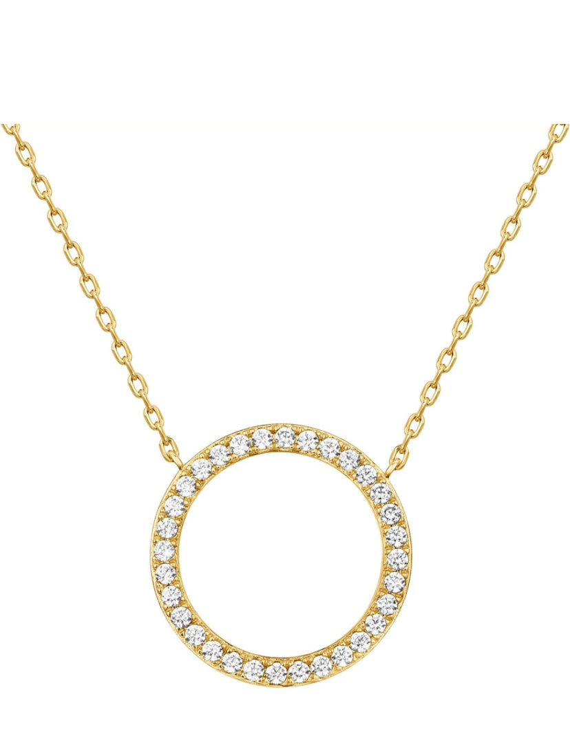 Isabella Infinty Circle Necklace