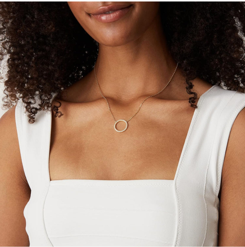 Isabella Infinty Circle Necklace