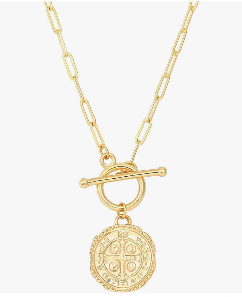 Colette Cross Pendant Necklace