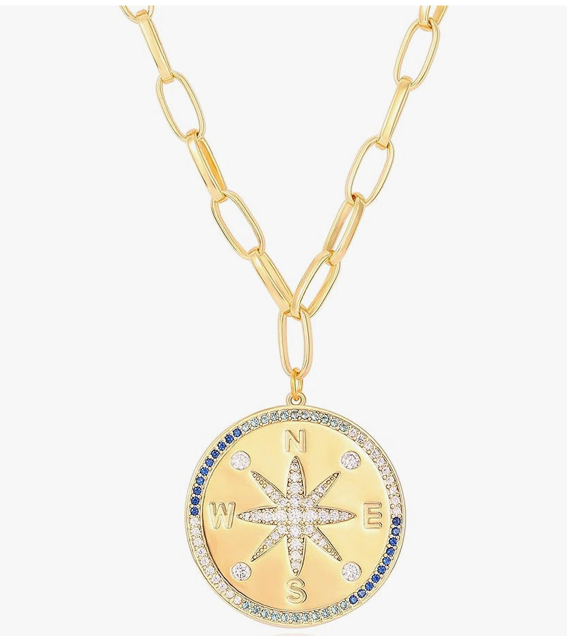 Coco Compass Necklace