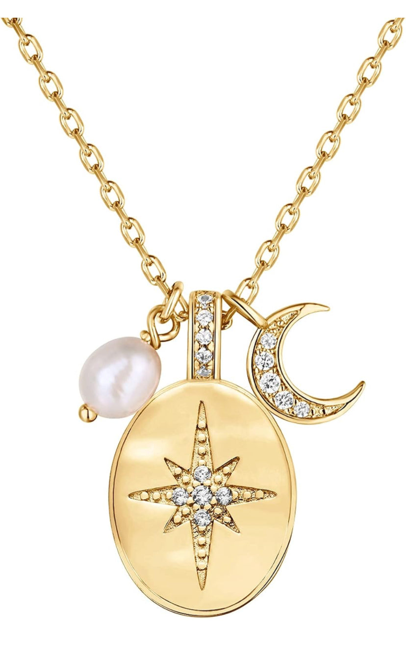 North Star Charm Necklace