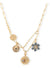 Poppy Gold Charm Necklace