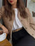 Gianna Gold Tweed Blazer