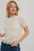 Collette Crochet Knit Top