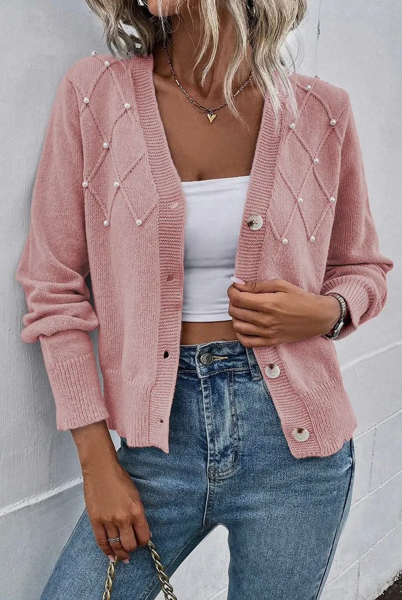 Poppy Pink Cardigan