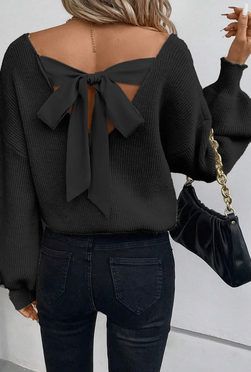 Marisa Bow Sweater