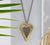 Melanie Mixed Metal Heart Necklace