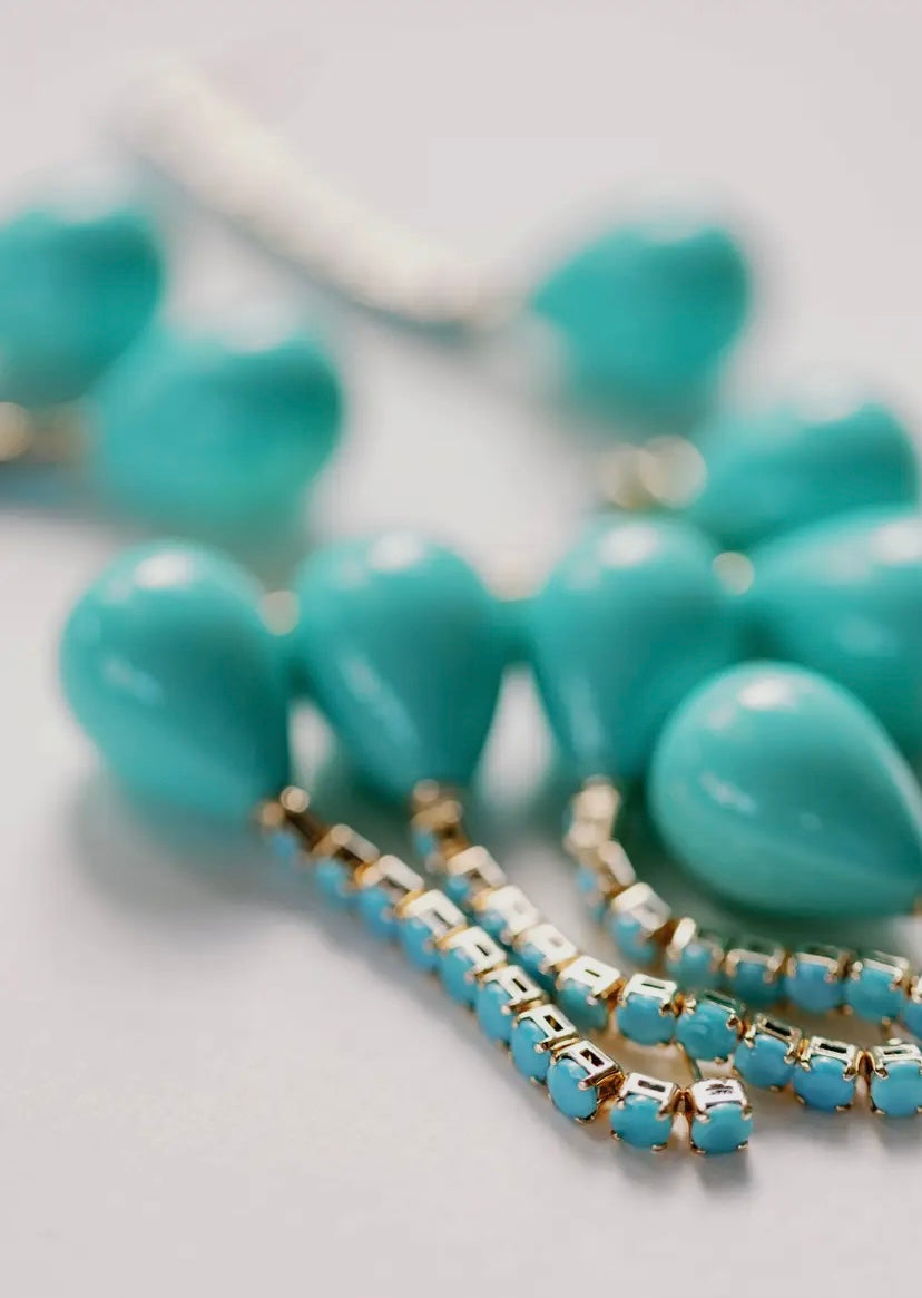 Eloise Turquoise Drop Earrings