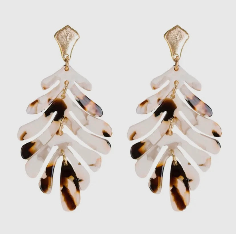 Tulley Tortoise Shell Earrings